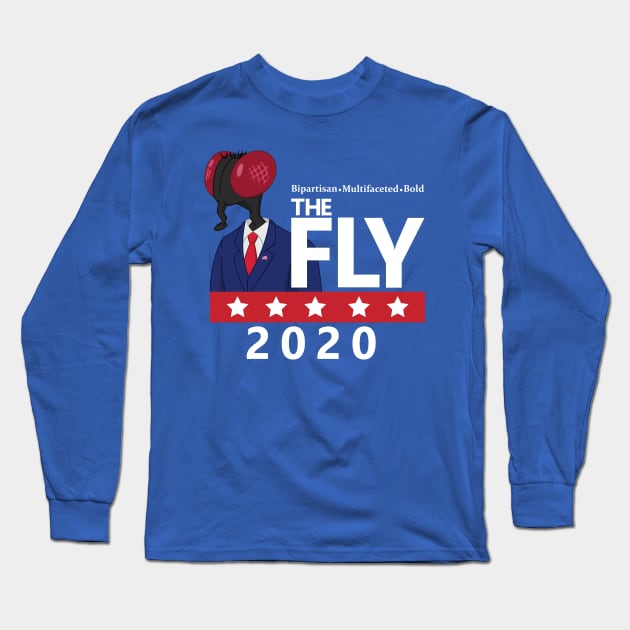 The Fly 2020 (Candidate Design) Long Sleeve T-Shirt by rockbottle_designs